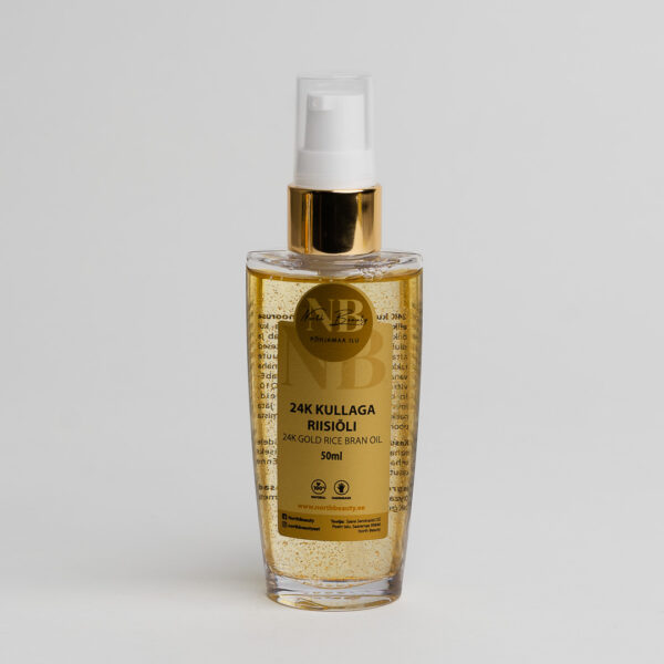 <p><h4>North Beauty </h4><br><h3><strong>Ulje od riže s 24K zlatom, 50 ml </strong></h3> </p>